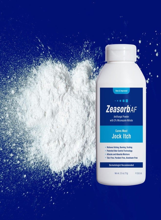 Zeasorb AF Jock Itch Powder, Super Absorbent, Scaling, & Burning Relief, 2.5 Oz - Image 5